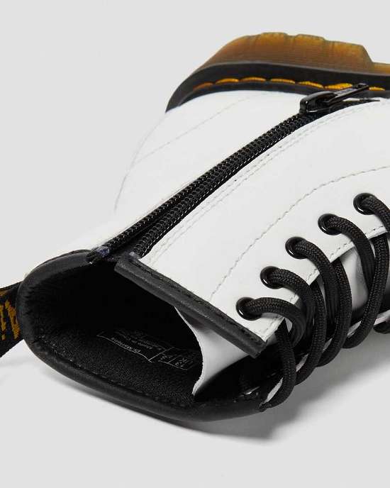 Botines Dr. Martens 1460 Niña Blancos MX-50126
